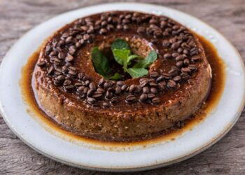 Pudim de café simples e fácil