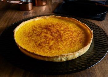 Tarte de requeijão alentejana