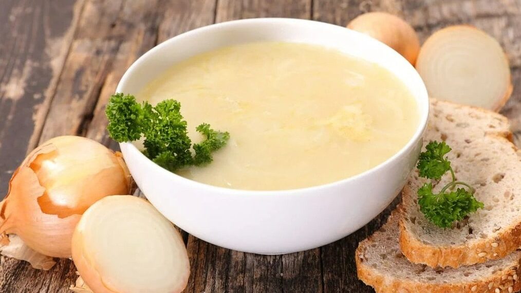 Caldo de cebola
