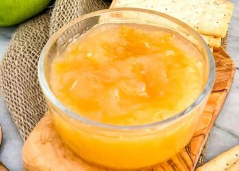 Geleia de pera simples e fácil