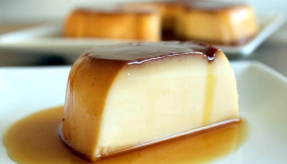 Pudim de leite condensado no micro-ondas