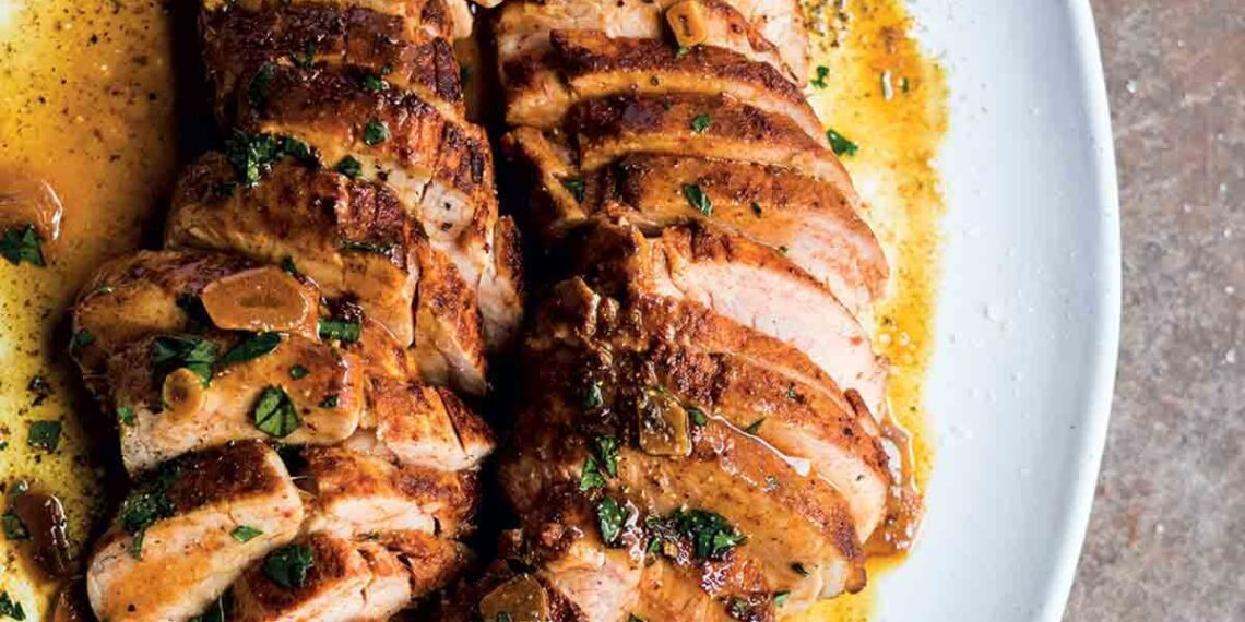 Lombo de porco assado no forno fácil e suculento