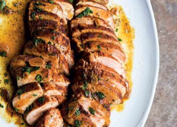 Lombo de porco assado no forno fácil e suculento