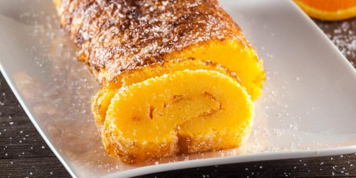 Torta de laranja húmida