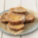 Rabanadas no forno com leite condensado