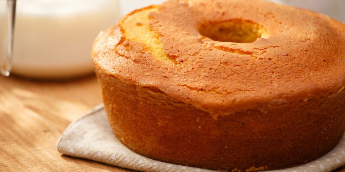 Bolo do monte fofinho à moda antiga