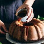 Bolo borrachão com vinho do Porto