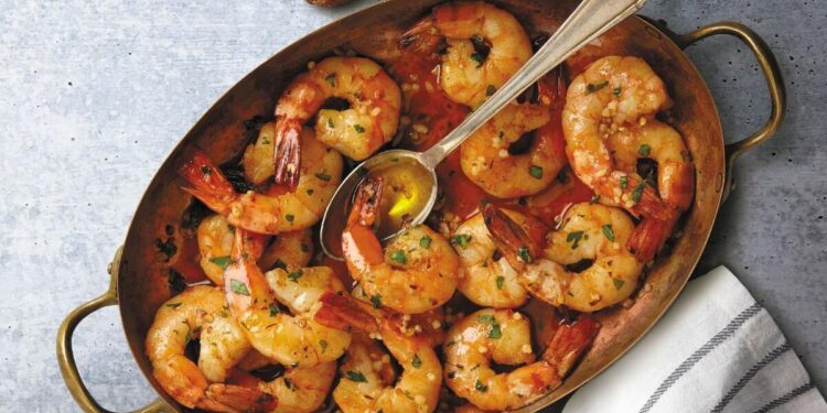 Gambas à guilho (receita espanhola)