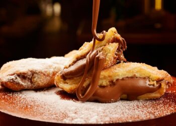 Rabanadas com nutella