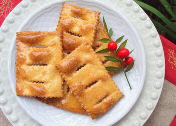 Coscorões com calda de mel