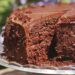 Bolo de cenoura e chocolate