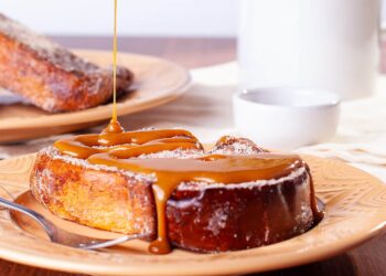 Rabanadas com doce de leite