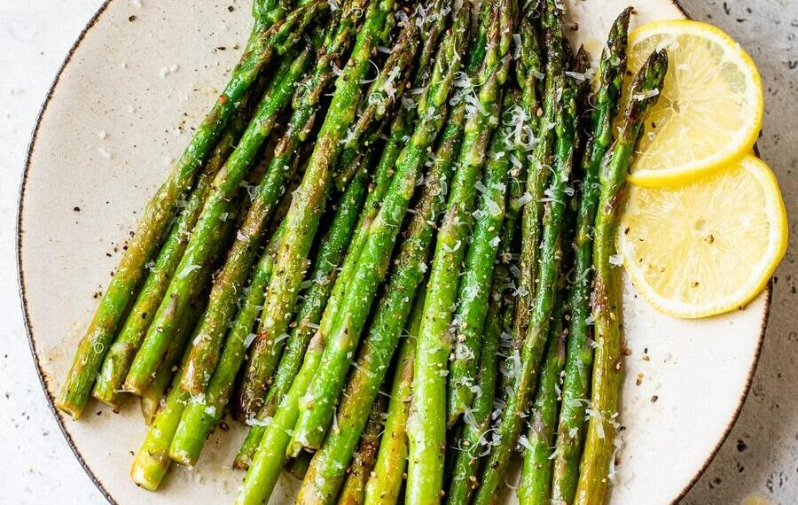 Espargos salteados