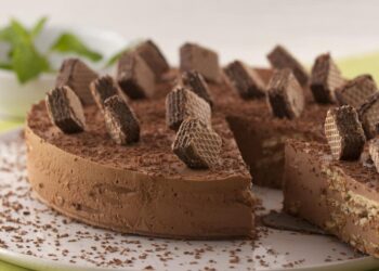 Delícia de chocolate cremosa