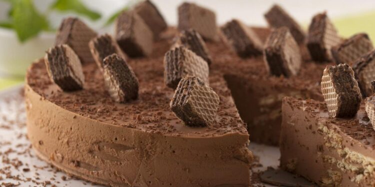 Delícia de chocolate cremosa