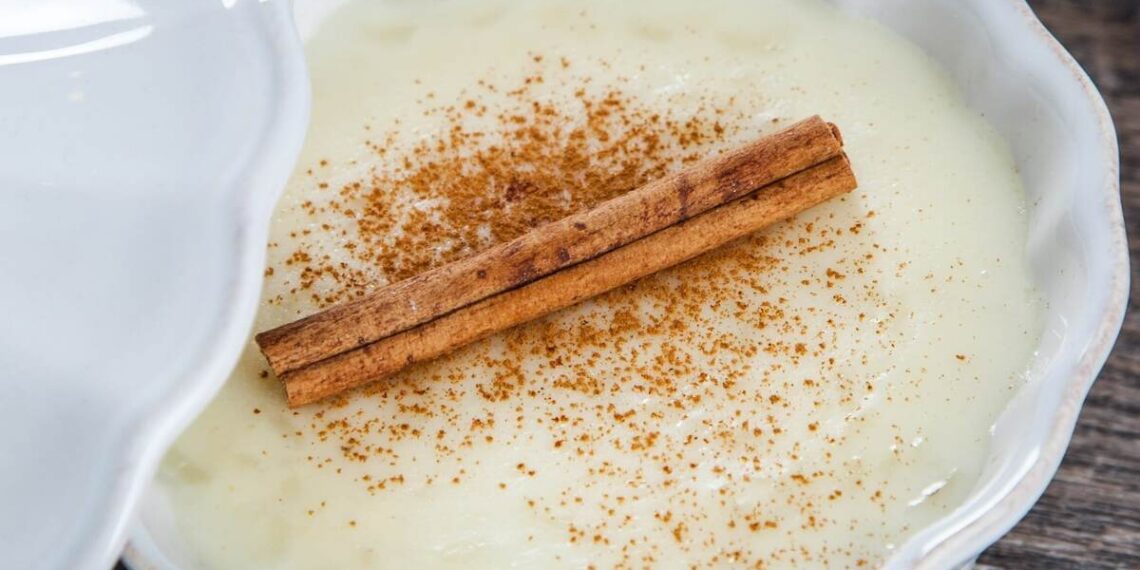 Arroz doce com leite condensado