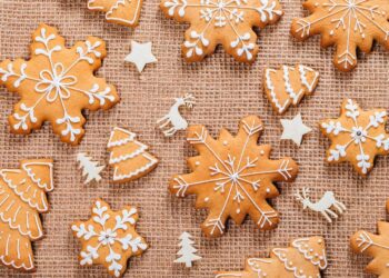 Biscoitos de Natal simples e fáceis