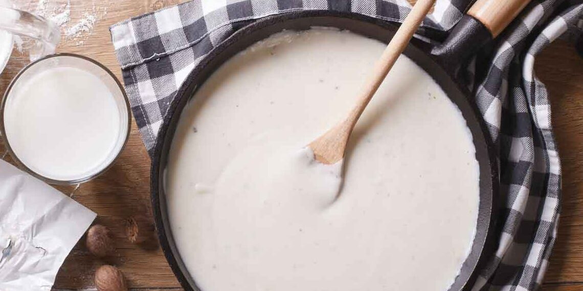Molho bechamel caseiro