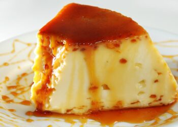 Pudim de ovos de Natal fácil