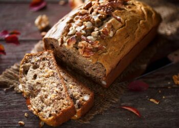 Bolo inglês com frutos secos