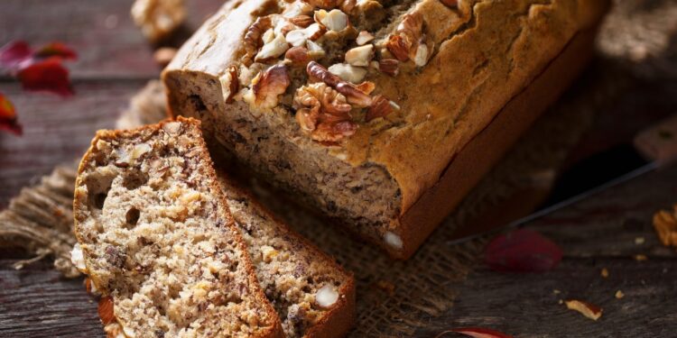 Bolo inglês com frutos secos