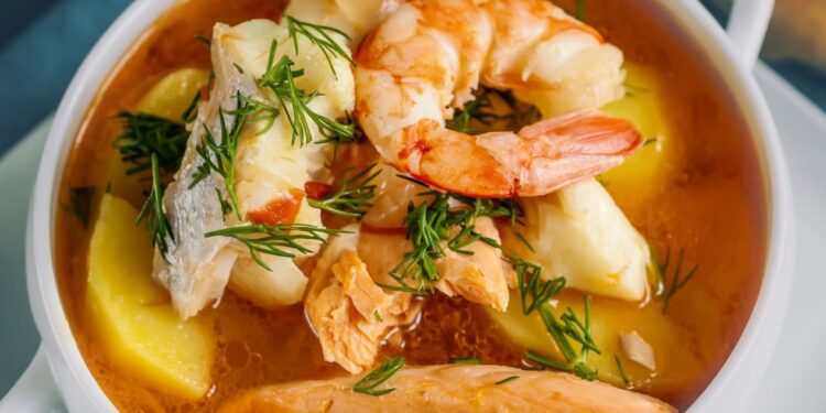 Caldeirada de peixe à pescador