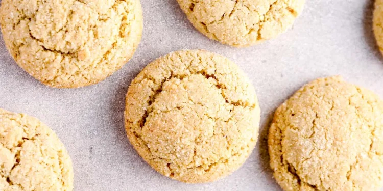 Bolachas de amêndoa simples e rápidas