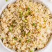 Arroz frito simples e rápido