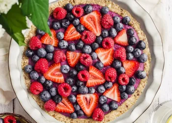 Tarte de frutos vermelhos