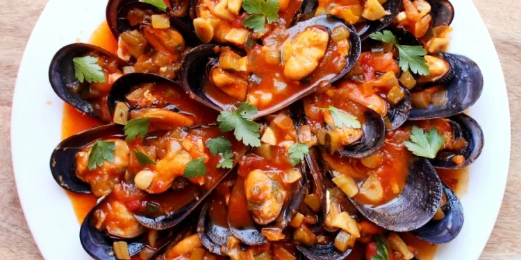 Mexilhões à espanhola