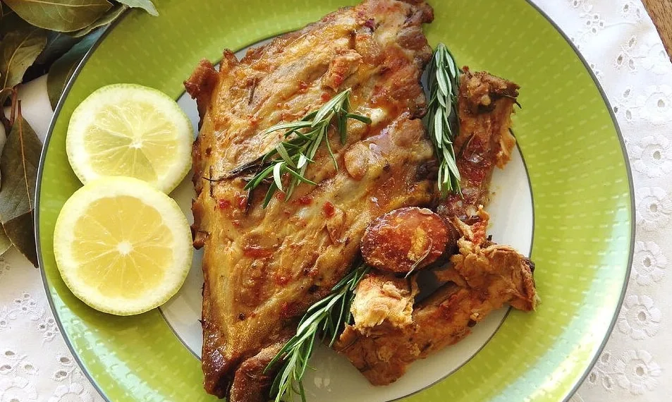 Entrecosto em vinha de alhos