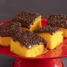Bolo de cenoura com cobertura de chocolate