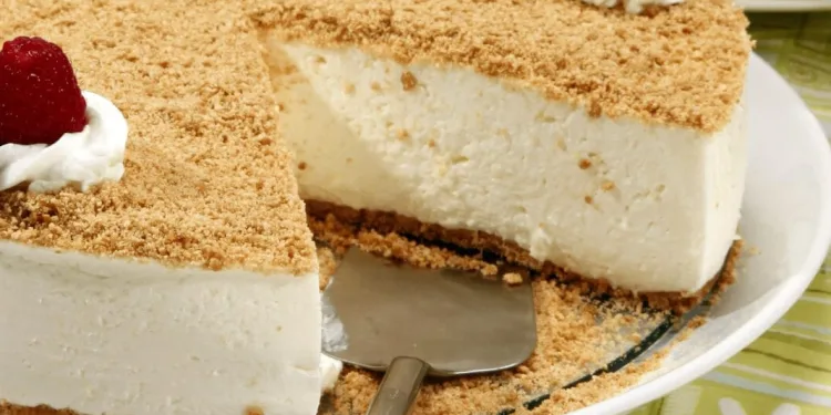 Tarte de natas cremosa