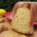 Bolo de limão e canela