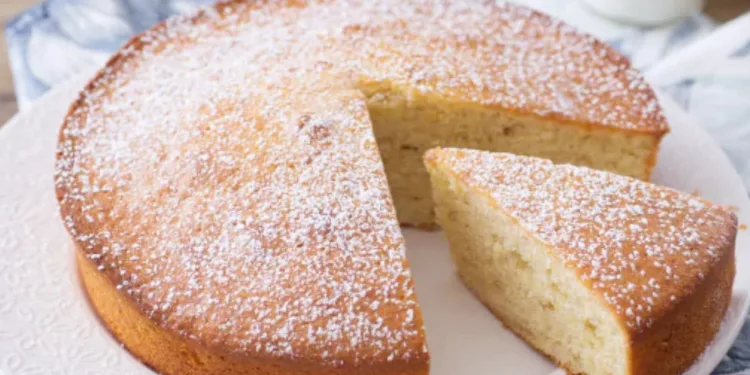 Bolo de banana e iogurte