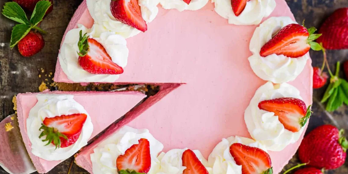 Cheesecake de morango