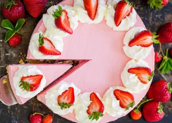 Cheesecake de morango