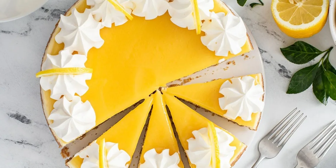 Cheesecake de limão