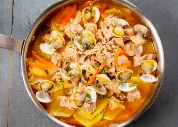 Caldeirada de atum apetitosa