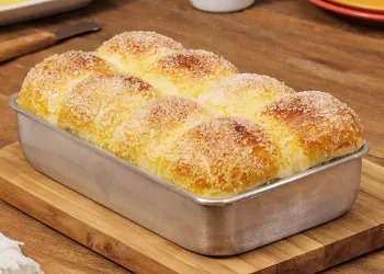 Pão doce simples e fácil