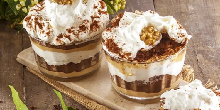 Mousse de iogurte cremosa