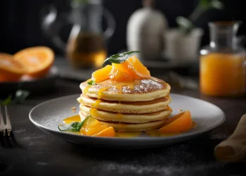 Panquecas de laranja