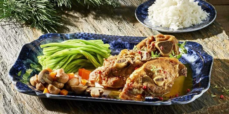 Borrego no tacho à portuguesa