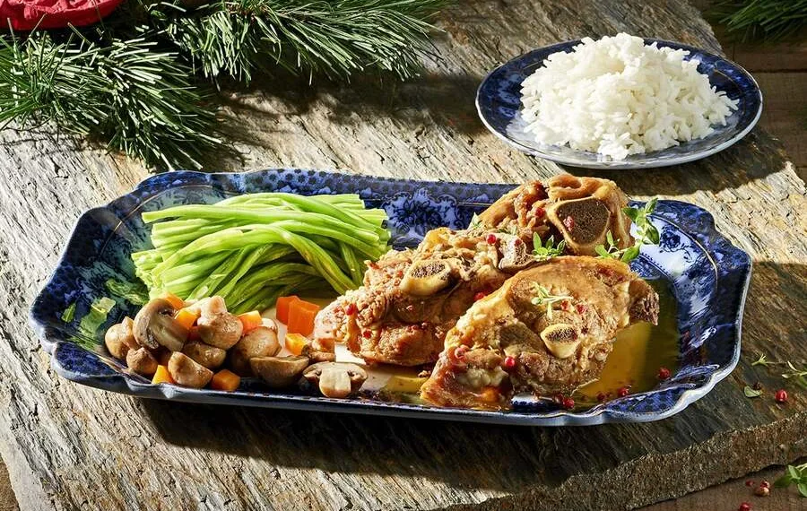 Borrego no tacho à portuguesa