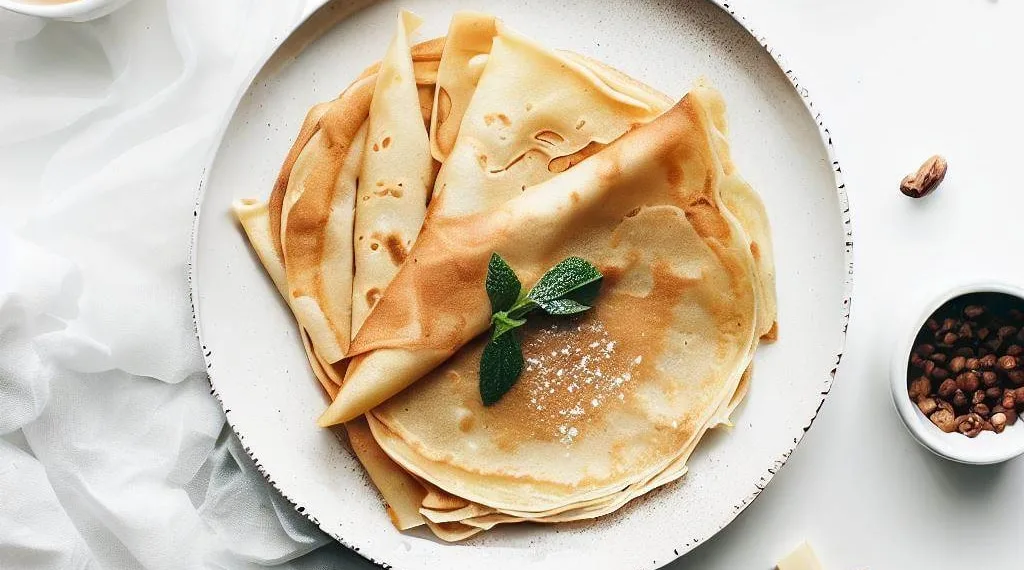 Crepes simples e rápidos