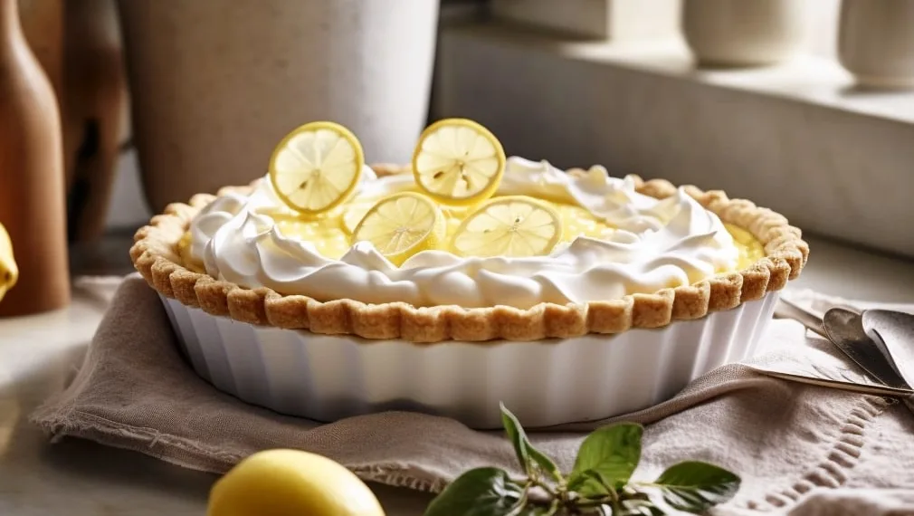 Tarte de limão com massa folhada
