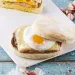 Prego no pão com ovo
