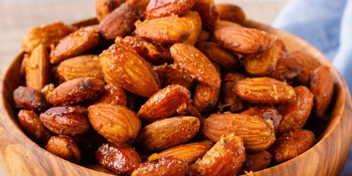 Amêndoas caramelizadas fáceis e rápidas