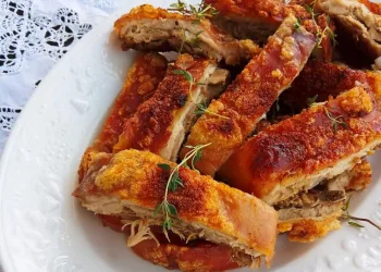 Entremeada assada no forno com cerveja