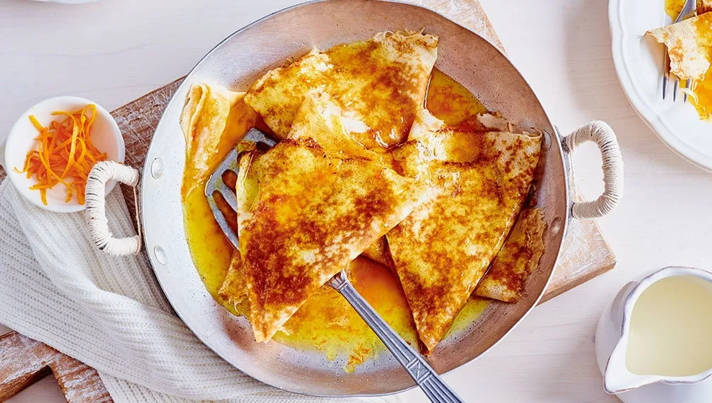Crepes suzette